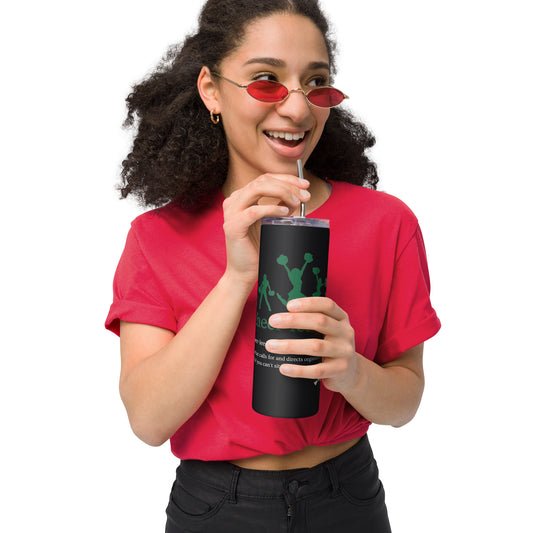 Stainless steel tumbler-For Jr Pirate Cheerleaders ONLY