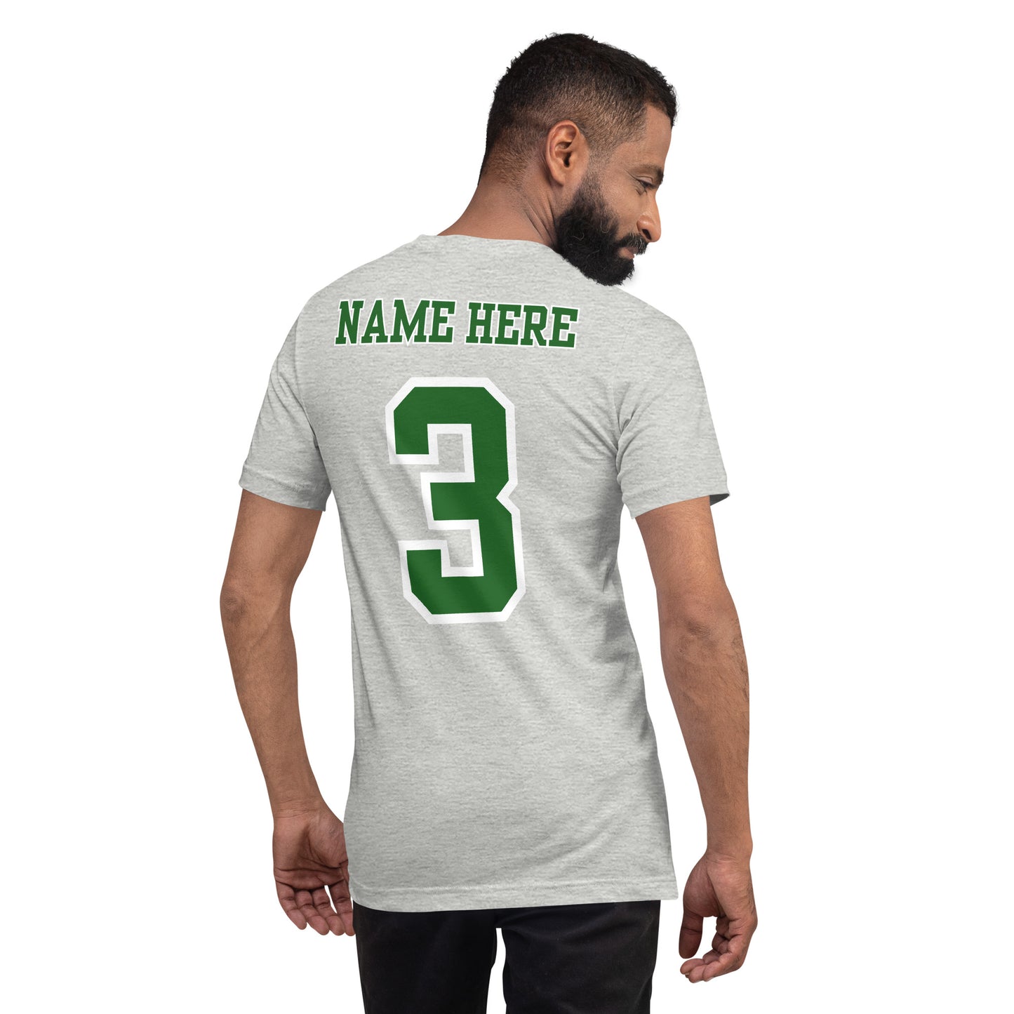 Custom Dad- My Heart w/ Name and Number