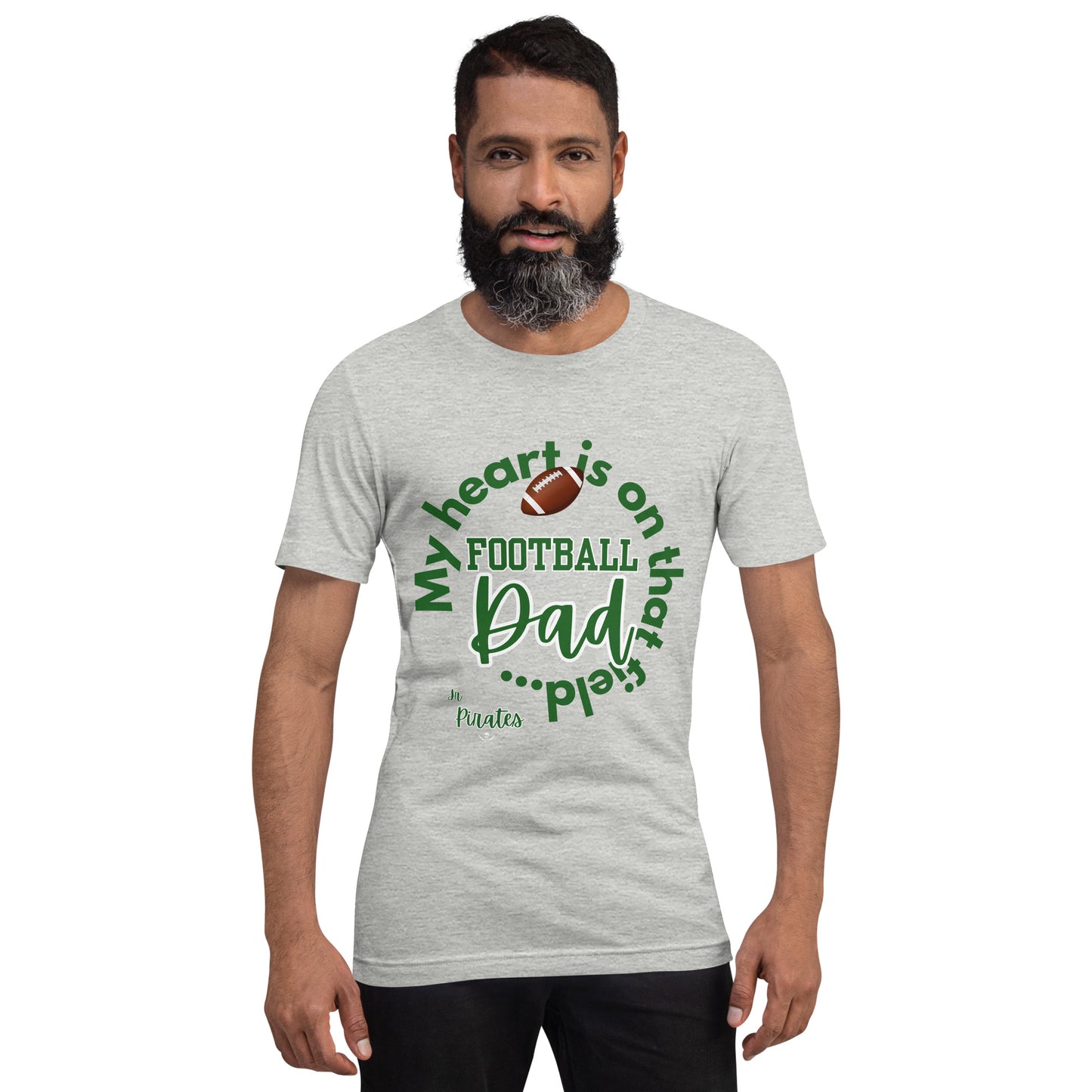 Custom Dad- My Heart w/ Name and Number