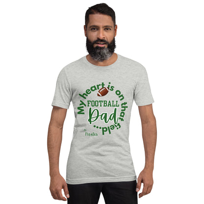Custom Dad- My Heart w/ Name and Number