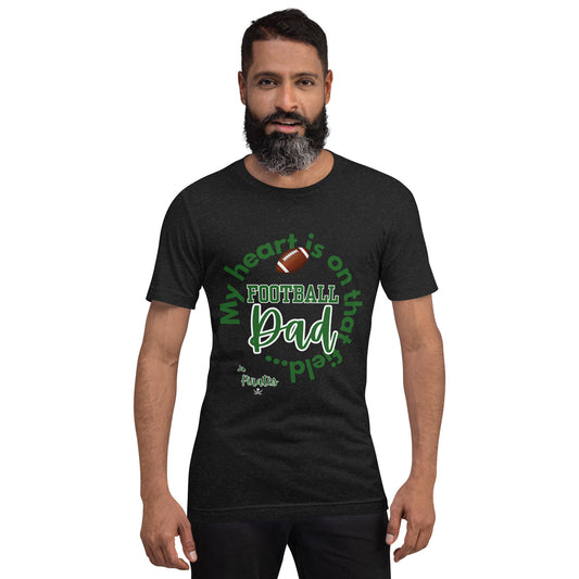 Custom Dad- My Heart w/ Name and Number