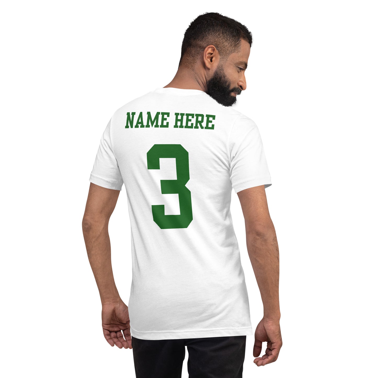 Custom Dad- My Heart w/ Name and Number