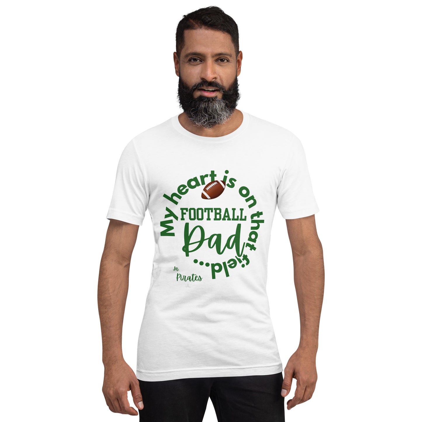 Custom Dad- My Heart w/ Name and Number