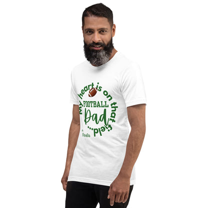 Custom Dad- My Heart w/ Name and Number