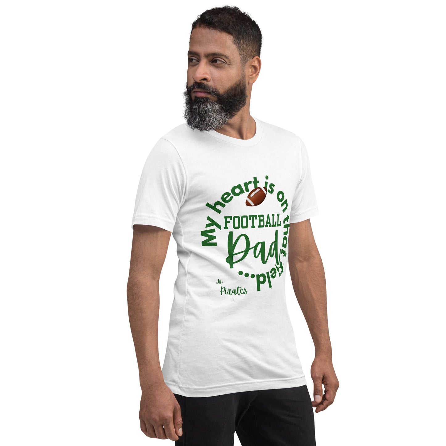 Custom Dad- My Heart w/ Name and Number